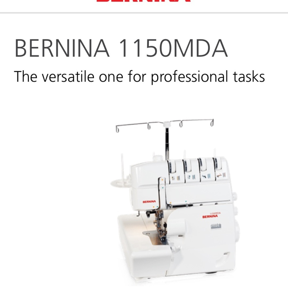 Bernina 1150 MDA Surger excellent condition